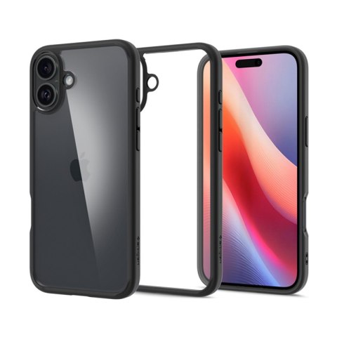 SPIGEN ULTRA HYBRID IPHONE 16 MATTE BLACK SPIGEN ULTRA HYBRID IPHONE 16 MATTE BLACK