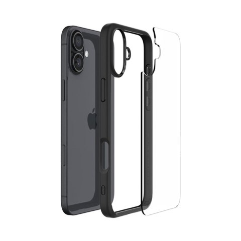 SPIGEN ULTRA HYBRID IPHONE 16 PLUS MATTE BLACK SPIGEN ULTRA HYBRID IPHONE 16 PLUS MATTE BLACK