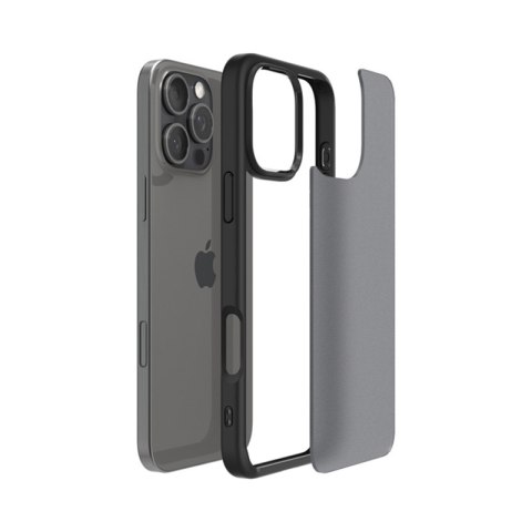 SPIGEN ULTRA HYBRID IPHONE 16 PRO FROST BLACK SPIGEN ULTRA HYBRID IPHONE 16 PRO FROST BLACK