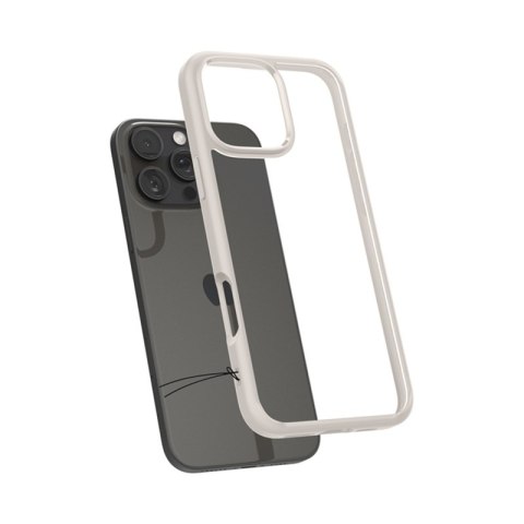 SPIGEN ULTRA HYBRID IPHONE 16 PRO NATURAL TITANIUM SPIGEN ULTRA HYBRID IPHONE 16 PRO NATURAL TITANIUM