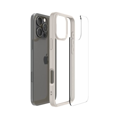 SPIGEN ULTRA HYBRID IPHONE 16 PRO NATURAL TITANIUM SPIGEN ULTRA HYBRID IPHONE 16 PRO NATURAL TITANIUM