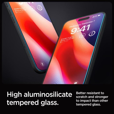 SZKŁO HARTOWANE SPIGEN GLAS.TR "EZ FIT" IPHONE 16 PRO MAX CLEAR SZKŁO HARTOWANE SPIGEN GLAS.TR "EZ FIT" IPHONE 16 PRO MAX CLEAR