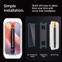 SZKŁO HARTOWANE SPIGEN GLAS.TR "EZ FIT" IPHONE 16 PRO MAX CLEAR