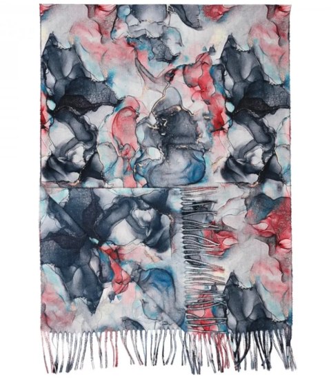 Szal szalik Chusta frędzle ciepły roślinny miękki gładki 180x70 cm (Wielokolorowy || Czarny) Szal szalik Chusta frędzle ciepły roślinny miękki gładki 180x70 cm (Wielokolorowy || Czarny)