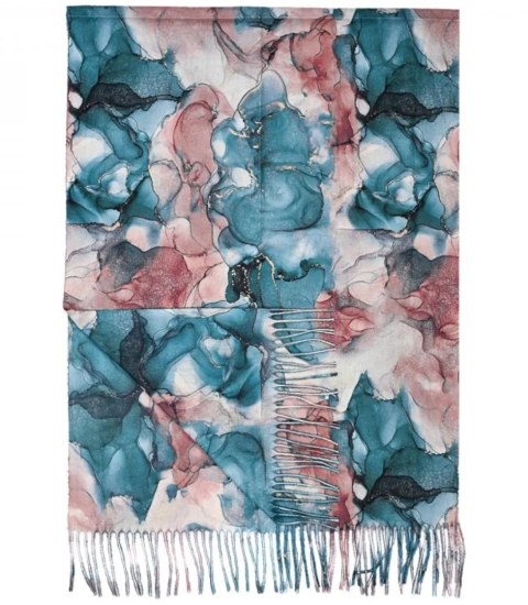 Szal szalik Chusta frędzle ciepły roślinny miękki gładki 180x70 cm (Wielokolorowy || Niebieski) Szal szalik Chusta frędzle ciepły roślinny miękki gładki 180x70 cm (Wielokolorowy || Niebieski)