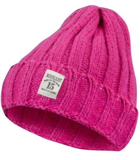 Ciepła czapka unisex Uniwersalna Beanie Jednokolorowa (Różowy) Ciepła czapka unisex Uniwersalna Beanie Jednokolorowa (Różowy)