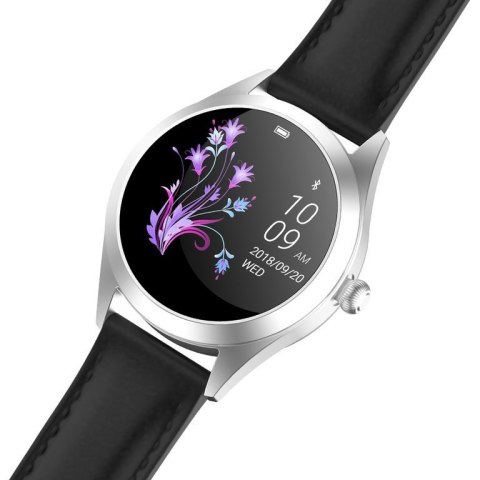 SMARTWATCH DAMSKI G. Rossi SW017-9 silver/black (sg011c) SMARTWATCH DAMSKI G. Rossi SW017-9 silver/black (sg011c)