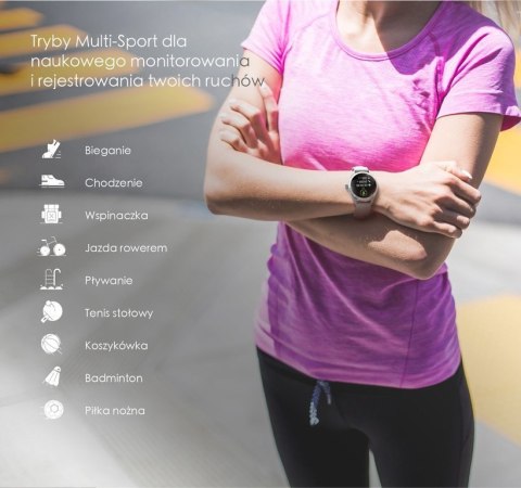 SMARTWATCH DAMSKI G. Rossi SW017-9 silver/black (sg011c) SMARTWATCH DAMSKI G. Rossi SW017-9 silver/black (sg011c)