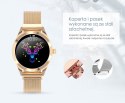 SMARTWATCH DAMSKI G. Rossi SW017-9 silver/black (sg011c)