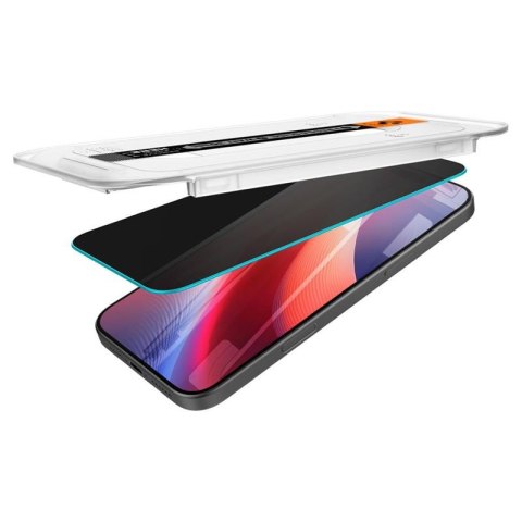SZKŁO PRYWATYZUJĄCE SPIGEN GLAS.TR "EZ FIT" 2-PACK IPHONE 16 PRO MAX PRIVACY SZKŁO PRYWATYZUJĄCE SPIGEN GLAS.TR "EZ FIT" 2-PACK IPHONE 16 PRO MAX PRIVACY