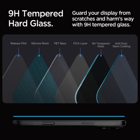 SZKŁO PRYWATYZUJĄCE SPIGEN GLAS.TR "EZ FIT" 2-PACK IPHONE 16 PRO PRIVACY SZKŁO PRYWATYZUJĄCE SPIGEN GLAS.TR "EZ FIT" 2-PACK IPHONE 16 PRO PRIVACY