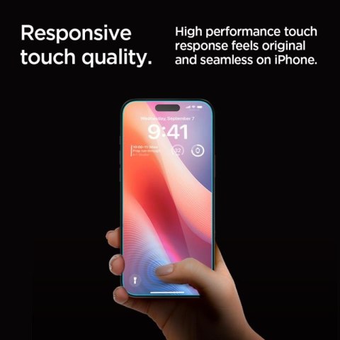 SZKŁO PRYWATYZUJĄCE SPIGEN GLAS.TR "EZ FIT" 2-PACK IPHONE 16 PRO PRIVACY SZKŁO PRYWATYZUJĄCE SPIGEN GLAS.TR "EZ FIT" 2-PACK IPHONE 16 PRO PRIVACY