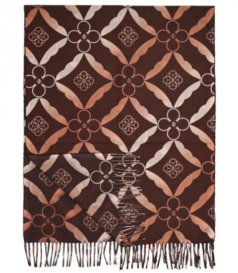 Szal szalik Chusta Stylowy ciepły abstrakcyjny miękki gładki 180x70 cm (Brązowy || Wielokolorowy) Szal szalik Chusta Stylowy ciepły abstrakcyjny miękki gładki 180x70 cm (Brązowy || Wielokolorowy)