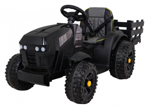 Traktor Titanium Z Przyczepą Czarny Traktor Titanium Z Przyczepą Czarny