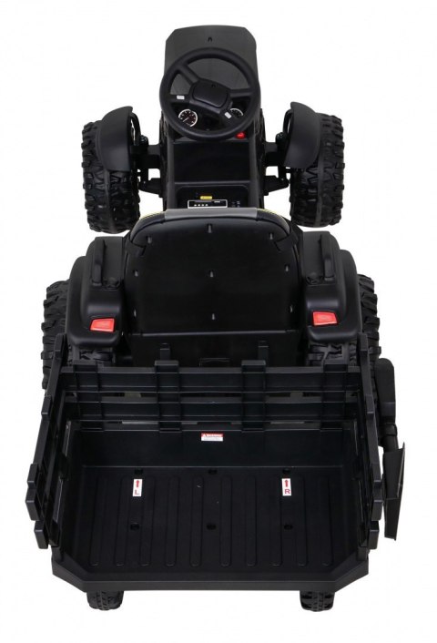 Traktor Titanium Z Przyczepą Czarny Traktor Titanium Z Przyczepą Czarny