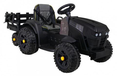 Traktor Titanium Z Przyczepą Czarny Traktor Titanium Z Przyczepą Czarny