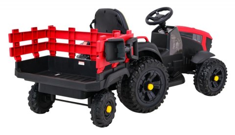 Traktor Titanium Z Przyczepą Czerwony Traktor Titanium Z Przyczepą Czerwony