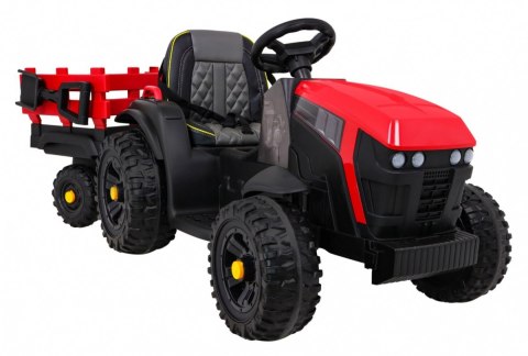 Traktor Titanium Z Przyczepą Czerwony Traktor Titanium Z Przyczepą Czerwony