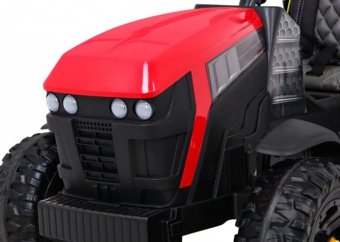 Traktor Titanium Z Przyczepą Czerwony Traktor Titanium Z Przyczepą Czerwony