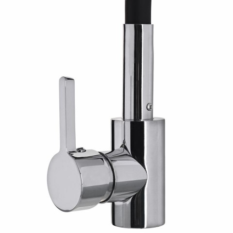 Bateria PYRAMIS FLESSI czarna 090919638 kuchenna giętka Bateria PYRAMIS FLESSI czarna 090919638 kuchenna giętka