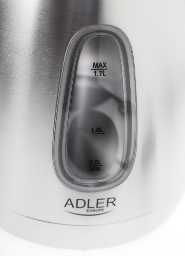 Czajnik elektryczny Adler AD1223 (2000W 1.7l; kolor srebrny) Czajnik elektryczny Adler AD1223 (2000W 1.7l; kolor srebrny)