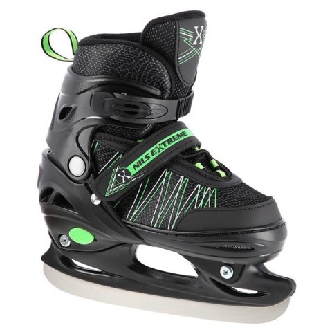 NH11912 A 2w1 BLACK/GREEN ROZM. L(39-42) ŁYŻWOROLKI Z WYM. PŁ. HOKEJOWĄ NILS EXTREME NH11912 A 2w1 BLACK/GREEN ROZM. L(39-42) ŁYŻWOROLKI Z WYM. PŁ. HOKEJOWĄ NILS EXTREME