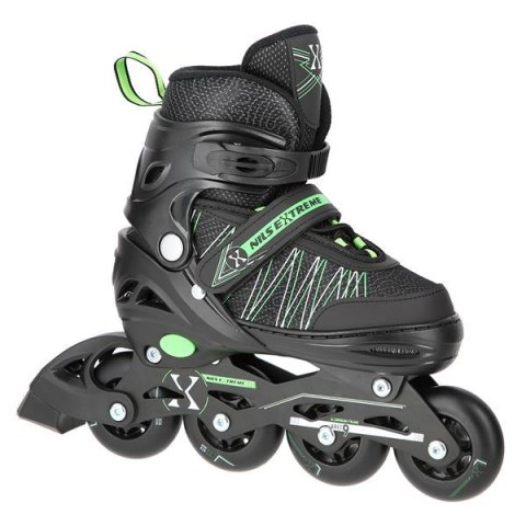 NH11912 A 2w1 BLACK/GREEN ROZM. L(39-42) ŁYŻWOROLKI Z WYM. PŁ. HOKEJOWĄ NILS EXTREME NH11912 A 2w1 BLACK/GREEN ROZM. L(39-42) ŁYŻWOROLKI Z WYM. PŁ. HOKEJOWĄ NILS EXTREME