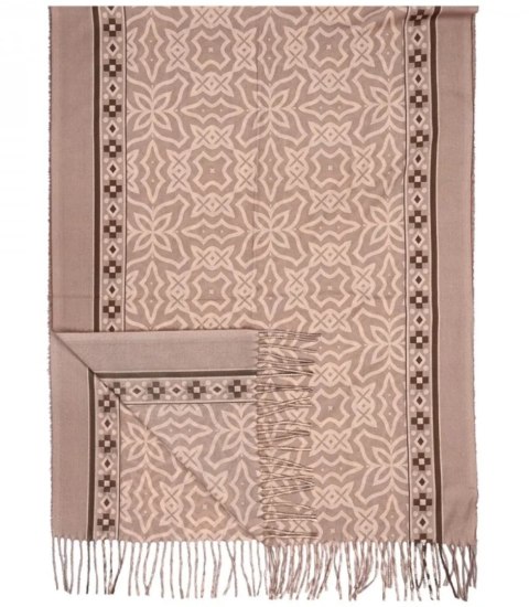 Szal szalik Chusta Stylowy ciepły abstrakcyjny wzór miękki gładki 180x70 cm (Wielokolorowy || Beżowy) Szal szalik Chusta Stylowy ciepły abstrakcyjny wzór miękki gładki 180x70 cm (Wielokolorowy || Beżowy)
