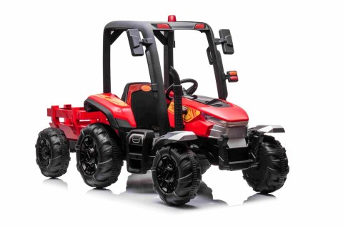 Traktor BLAST Z Przyczepką Czerwony Traktor BLAST Z Przyczepką Czerwony