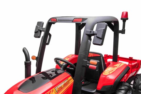 Traktor BLAST Z Przyczepką Czerwony Traktor BLAST Z Przyczepką Czerwony