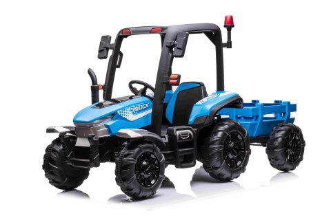 Traktor BLAST Z Przyczepką Niebieski Traktor BLAST Z Przyczepką Niebieski
