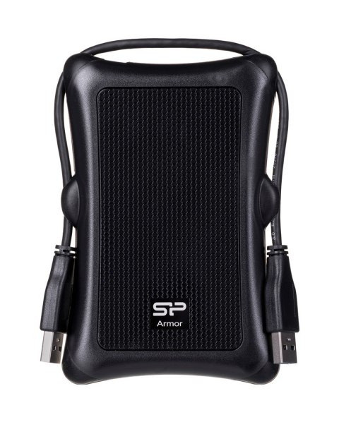 Dysk zewnętrzny HDD Silicon Power Armor A30 (1TB; 2.5"; USB 3.2; 5400 obr/min; Black; SP010TBPHDA30S3A) Dysk zewnętrzny HDD Silicon Power Armor A30 (1TB; 2.5"; USB 3.2; 5400 obr/min; Black; SP010TBPHDA30S3A)