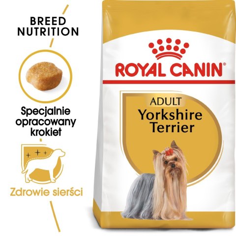 ROYAL CANIN BHN Yorkshire Terrier Adult - sucha karma dla psa - 3 kg ROYAL CANIN BHN Yorkshire Terrier Adult - sucha karma dla psa - 3 kg