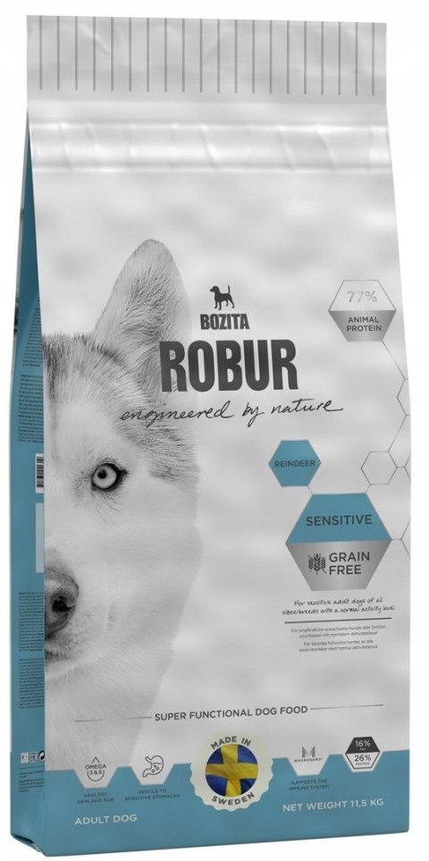 Robur Sensitive Grain Free Reindeer 11,5kg Robur Sensitive Grain Free Reindeer 11,5kg
