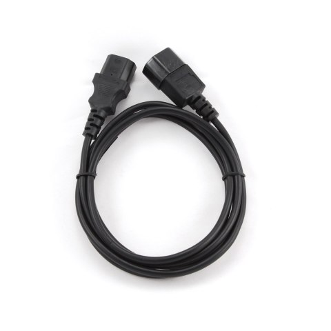 Kabel GEMBIRD PC-189 (C13 / IEC C13 / IEC 320 C13 - C14 ; 1,8m; kolor czarny) Kabel GEMBIRD PC-189 (C13 / IEC C13 / IEC 320 C13 - C14 ; 1,8m; kolor czarny)
