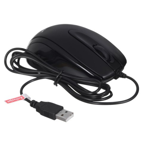 Activejet AMY-083 Mysz przewodowa USB (optyczna; 1000 DPI; czarna) Activejet AMY-083 Mysz przewodowa USB (optyczna; 1000 DPI; czarna)