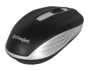 Activejet AMY-313 Mysz bezprzewodowa USB (optyczna; 1200 DPI; kolor czarno-szary)