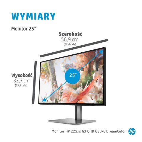 HP Z25xs G3 25"QHD IPS 266nits 60Hz HDMI, DP 1A9C9AA HP Z25xs G3 25"QHD IPS 266nits 60Hz HDMI, DP 1A9C9AA