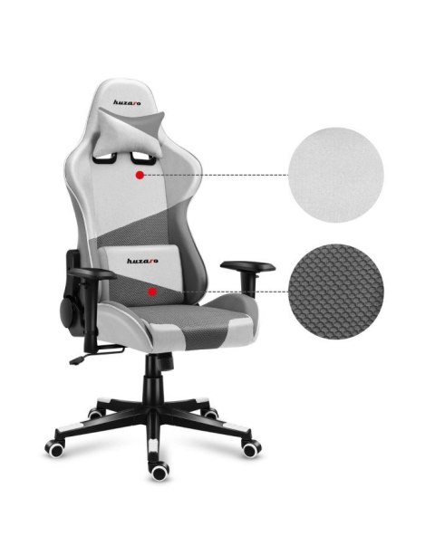 Fotel gamingowy Huzaro Force 6.2 White Mesh Fotel gamingowy Huzaro Force 6.2 White Mesh