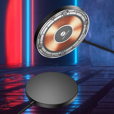 WEKOME WP-U99 Vanguard Series - Ładowarka indukcyjna MagSafe 15W (Czarny) WEKOME WP-U99 Vanguard Series - Ładowarka indukcyjna MagSafe 15W (Czarny)