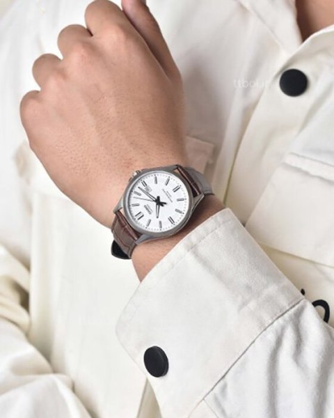 Zegarek Męski Casio MTS-100L-7A+ BOX (zd237b) Zegarek Męski Casio MTS-100L-7A+ BOX (zd237b)