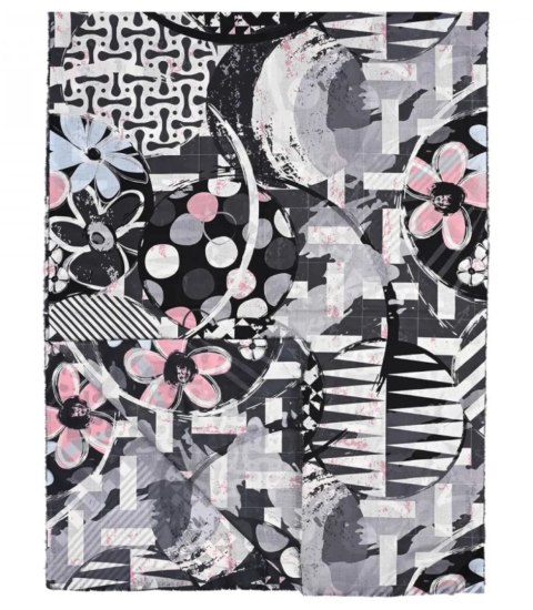 Ciepły stylowy szal szalik Chusta abstrakcyjny miękki gładki 180x75 cm (Wielokolorowy || Czarny) Ciepły stylowy szal szalik Chusta abstrakcyjny miękki gładki 180x75 cm (Wielokolorowy || Czarny)