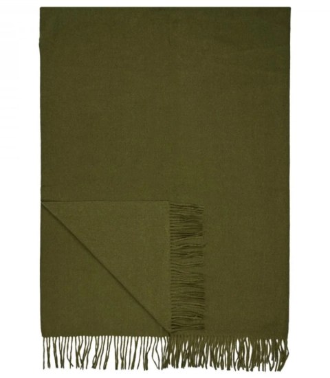 Szal szalik Gruba Chusta frędzle jednokolorowy ciepły miękki 200x70 cm (Zielony) Szal szalik Gruba Chusta frędzle jednokolorowy ciepły miękki 200x70 cm (Zielony)