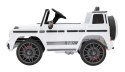 Mercedes AMG G63 dla dzieci Biały + Pilot