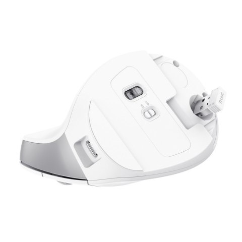 Trust Bayo II - Mysz ergonomiczna bezprzewodowa (Biały) Trust Bayo II - Mysz ergonomiczna bezprzewodowa (Biały)