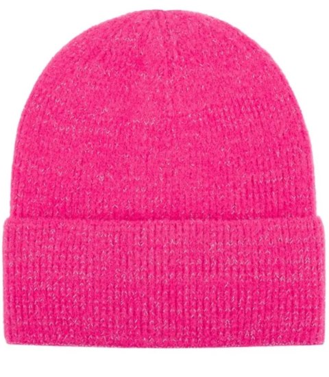Ciepła czapka damska BEANIE zimowa jesienna jednokolorowa (Różowy) Ciepła czapka damska BEANIE zimowa jesienna jednokolorowa (Różowy)