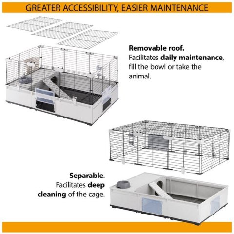 FERPLAST MODULAR 4 CAGE 179x72x56 cm FERPLAST MODULAR 4 CAGE 179x72x56 cm