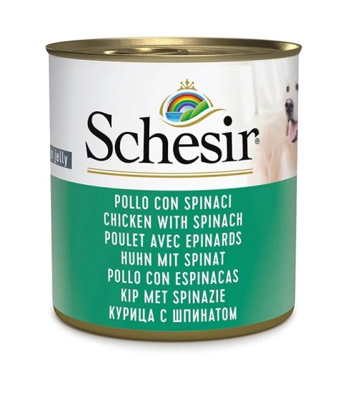 SCHESIR Adult Kurczak z szpinakiem 285g SCHESIR Adult Kurczak z szpinakiem 285g