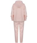 Dres sportowy bawełniany gładki oversize MARGARET (Różowy)