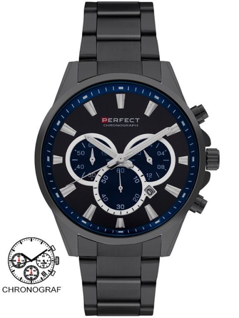 ZEGAREK MĘSKI PERFECT M510CH-03 - CHRONOGRAF (zp386c) + BOX ZEGAREK MĘSKI PERFECT M510CH-03 - CHRONOGRAF (zp386c) + BOX
